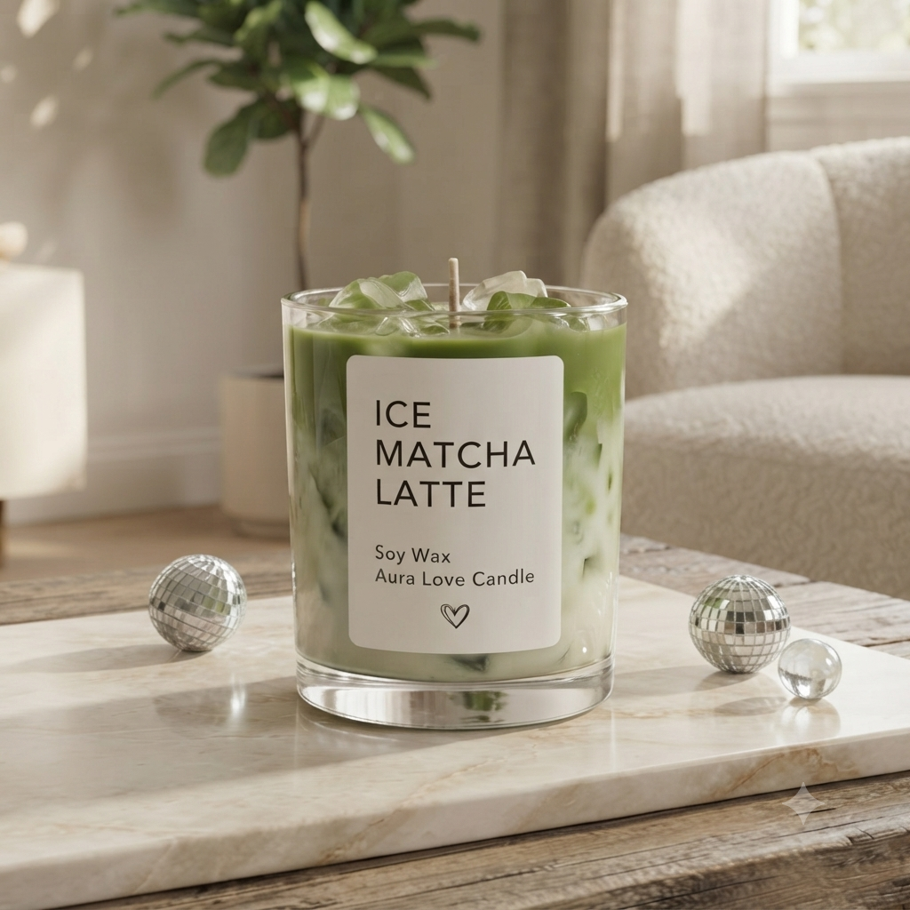 The Viral Iced Latte Candle Trio | Hand-Poured Soy Wax Collection