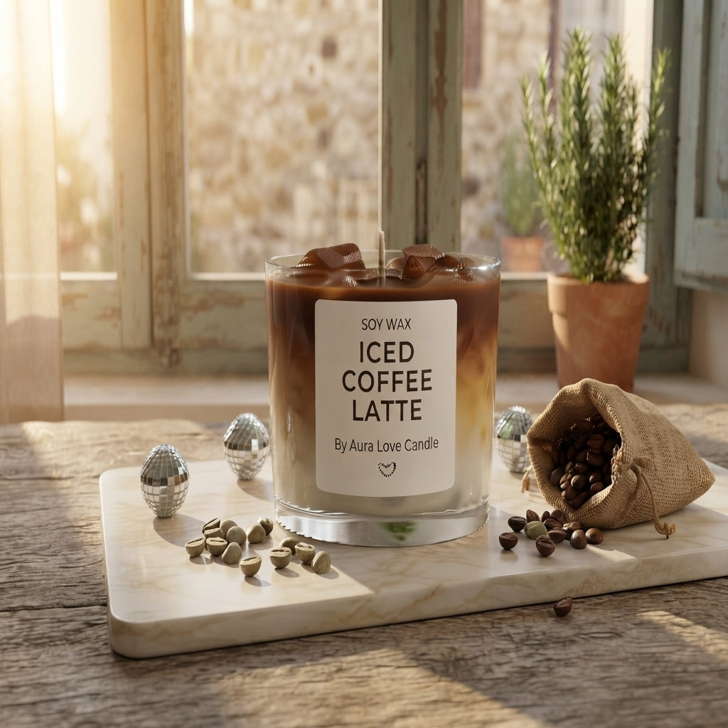 The Viral Iced Latte Candle Trio | Hand-Poured Soy Wax Collection